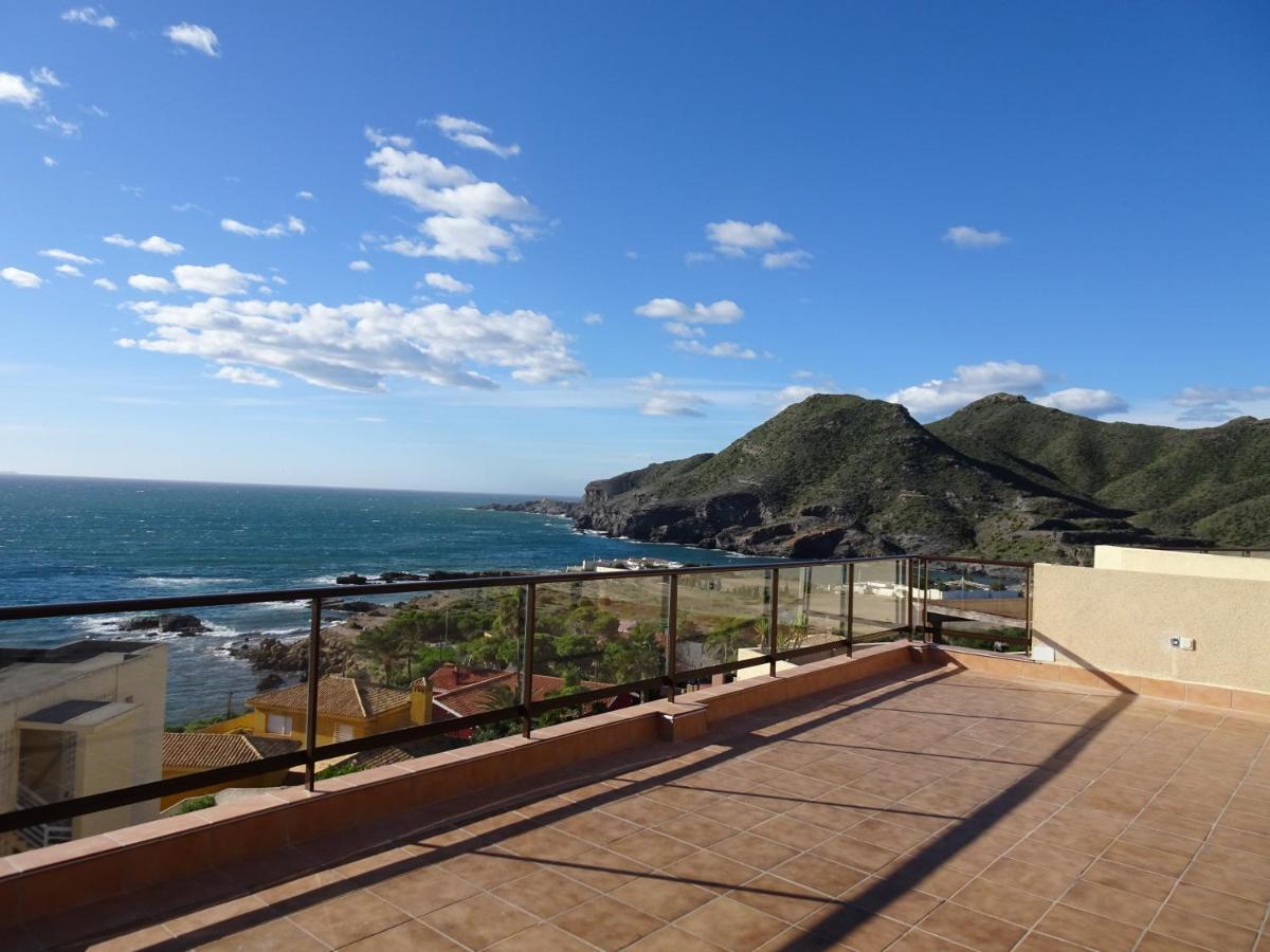 Gran Terraza Con Espectaculares Vistas Al Mar Daire Cabo de Palos Dış mekan fotoğraf